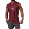 Custom print logo men blank gym wear sports muscle workout plain tank top fitness clothing stringer tank top bodybuilding men