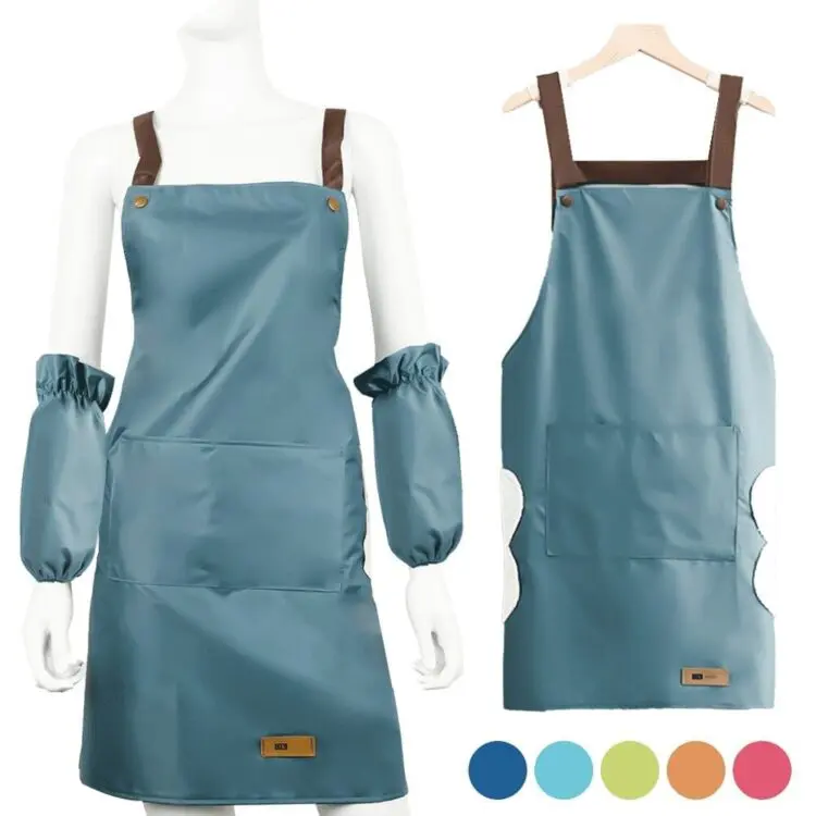 Good quality painting masonic custom pvc salon blank aprons with logo custom in cotton