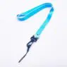 Economic custom retractable lanyards neck strap printed logo polyester sublimation id card badge holder lanyard