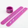 Slap bracelet manufacturer custom silicone slap bracelet, silicone slap band, silicone slap wristband