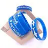 Cheap gift items new silicone bracelet wrist bands custom silicone wristband