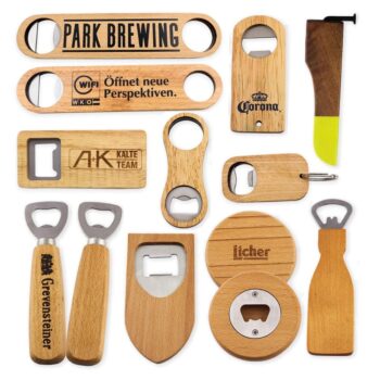 Novelty custom logo keychain beer bottle opener manufacturer wholesale wooden blank opener key chain print logo bottle opener