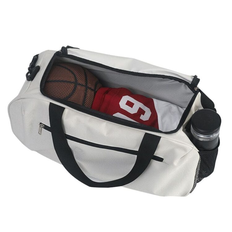 Custom logo large-capacity yoga gym fitness bag one-shoulder basketball/football bag sports optional portable cheap travel bag