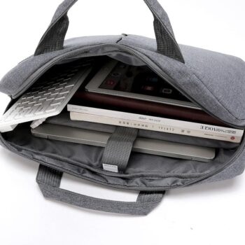 Customized computer bag shoulder briefcase customized meeting bag printed logo information business handbag home laptop bag