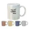 Custom odm oem good quality 12 oz. iridescent ceramic mug coffee mugs gold