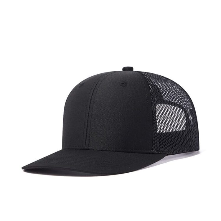 Custom logo 6 panel all colors richardson 112 trucker hats mesh with leather patches camo customized embroidery 2two tone gorras