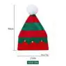 Custom knit santa hat wholesale unisex adult kids xmas festival holiday knitted christmas hats