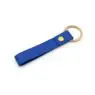 Wholesale promotional gift pu leather keychain custom logo blank leather car key chain