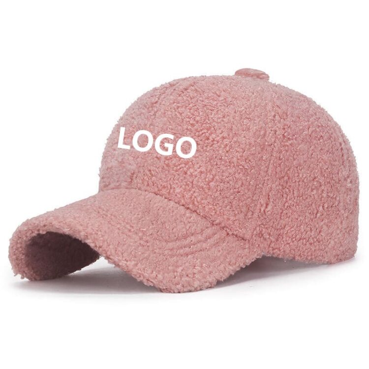 Women's cap autumn and winter lamb hair simple fashionable outdoor sunshade warm teddy velvet cap