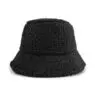 Factory direct selling solid color lamb wool warm keep winter bucket hat caps for men women