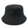 100% cotton custom plain wide brim fisherman caps custom embroidery logo 15 colors black white blank bucket hats