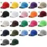Wholesale gorras customised embroidery solid color plain sandwich brim baseball caps custom hats