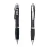 Cheapest led light plastic customized logo ballpoint pen with printed for touch stylus screen phone