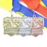 Manufacturer free design custom synchronized swimming kids club metal medals sports ocean medals