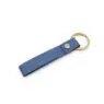 Wholesale promotional gift pu leather keychain custom logo blank leather car key chain