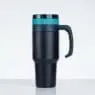 Wholesale custom 40 oz double wall insulated stainless steel coffee tumbler 30oz 40oz outdoor travel mugs with handle
