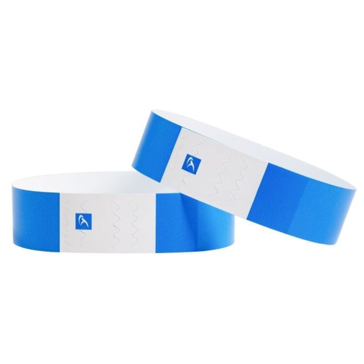 Customized tyvek bracelet disposable waterproof tearproof party festival club event printing tyvek paper bracelets wristbands