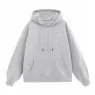 100% polyester 260gsm custom logo embroidered designer puff printing hoodie unisex blank oversized mens custom hoodies