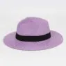 Wholesale custom logo womens mens wide brim panama straw hats fedora summer fishing beach sun hats upf straw hat for women