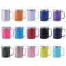 Wholesale tumblers 30oz 20oz stainless steel tumbler vacuum insulated slip lid with custom pack flask with straw black