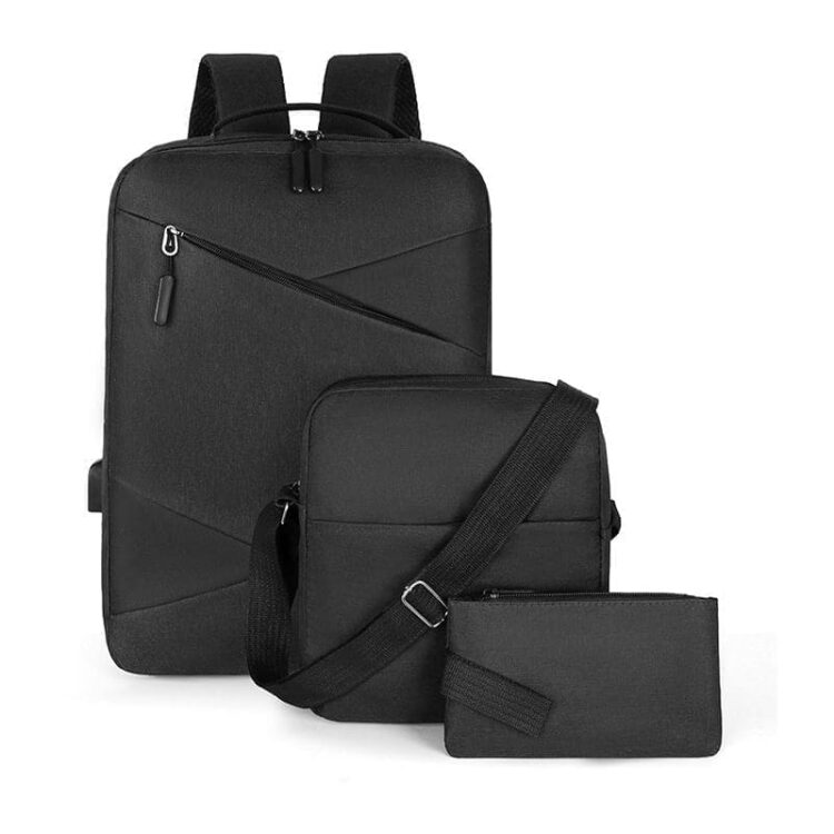Hot selling usb charging shoulder laptop bag men business backpack computer bag waterproof travel shoulder backpack