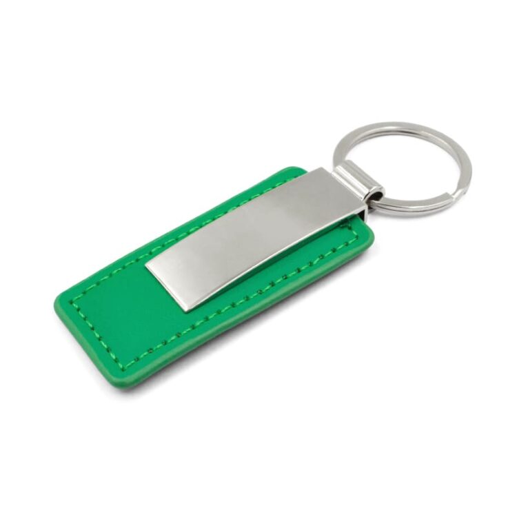 Leather keychain custom logo stainless steel luxury designer key chain keyring key ring luxury laser logo car keychain