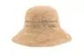 High quality luxury women sun beach chapeau raffia crochet cloche straw hat