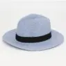 Wholesale custom logo womens mens wide brim panama straw hats fedora summer fishing beach sun hats upf straw hat for women