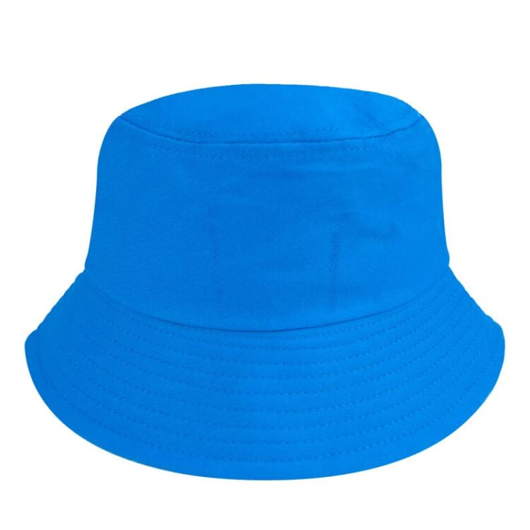 100% cotton custom plain wide brim fisherman caps custom embroidery logo 15 colors black white blank bucket hats