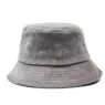 Promotional label youth nylon corduroy fisherman hiking bucket hat cap for adults ladies women