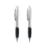 Cheapest led light plastic customized logo ballpoint pen with printed for touch stylus screen phone