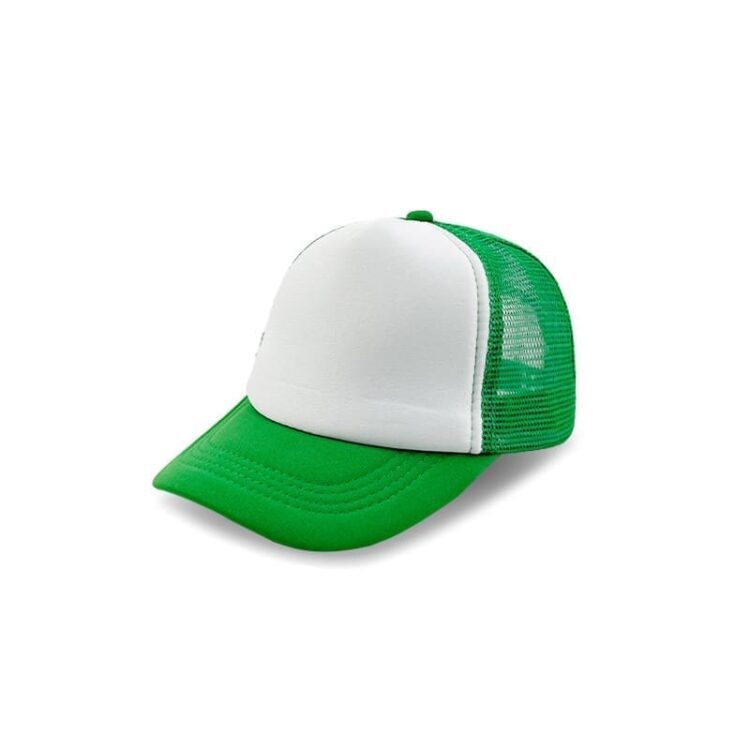 Custom embroidery logo 5 panel sublimation children foam mesh trucker hats baseball cap blank kids hat
