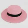 Outdoor women men unisex spring summer breathable sun straw braid floppy fedora beach panama cap straw hats