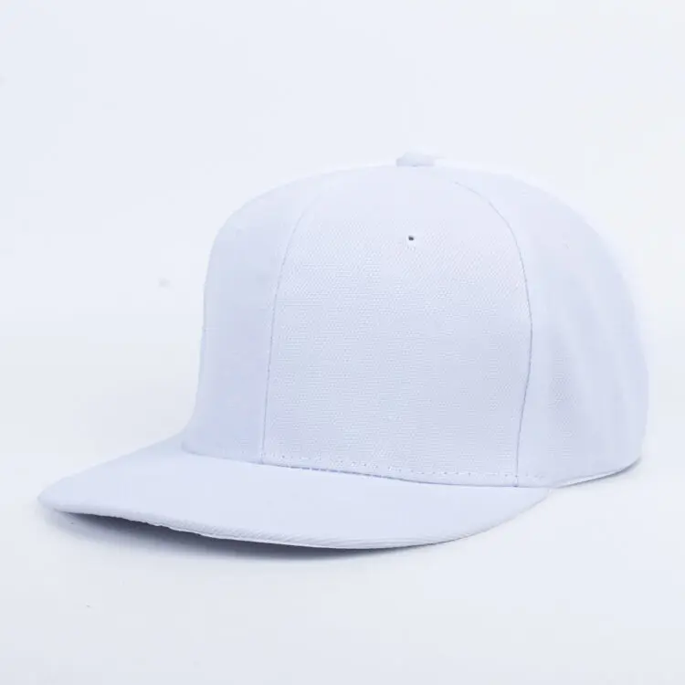 Adjustable closure hip hop cap unisex solid color leisure snapback cap
