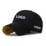 Embroidered baseball cap spring casual men's and women's shading trend everything matching cap and hat