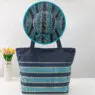 New arrival shoulder beach tote bag large handbag woven paper straw decorative beach bags