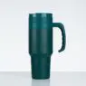 Wholesale custom 40 oz double wall insulated stainless steel coffee tumbler 30oz 40oz outdoor travel mugs with handle