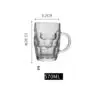 Beer mugs wholesale 500ml 24oz high white quality beer glass mugs with handle beer steins and soft drinks