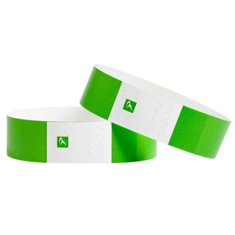 Customized tyvek bracelet disposable waterproof tearproof party festival club event printing tyvek paper bracelets wristbands