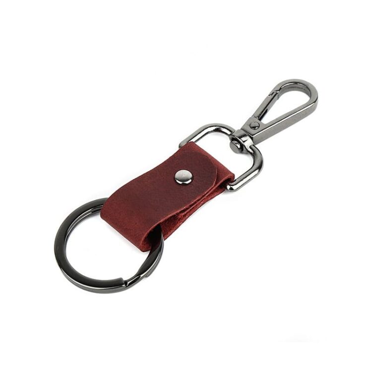 Leather keychain vintage handmade keychains key ring fashion men leather key chain custom metal gift keychains charms