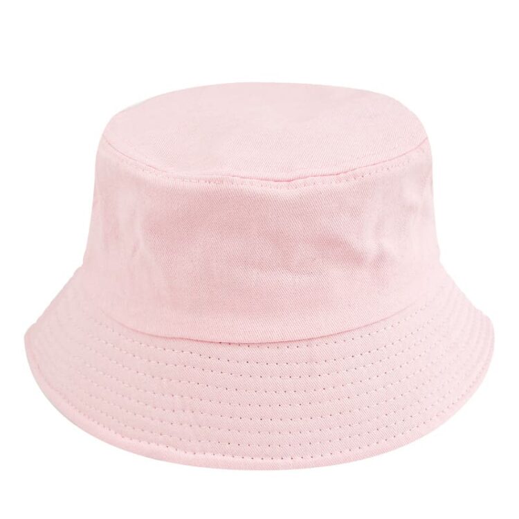 100% cotton custom plain wide brim fisherman caps custom embroidery logo 15 colors black white blank bucket hats