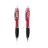 Cheapest led light plastic customized logo ballpoint pen with printed for touch stylus screen phone