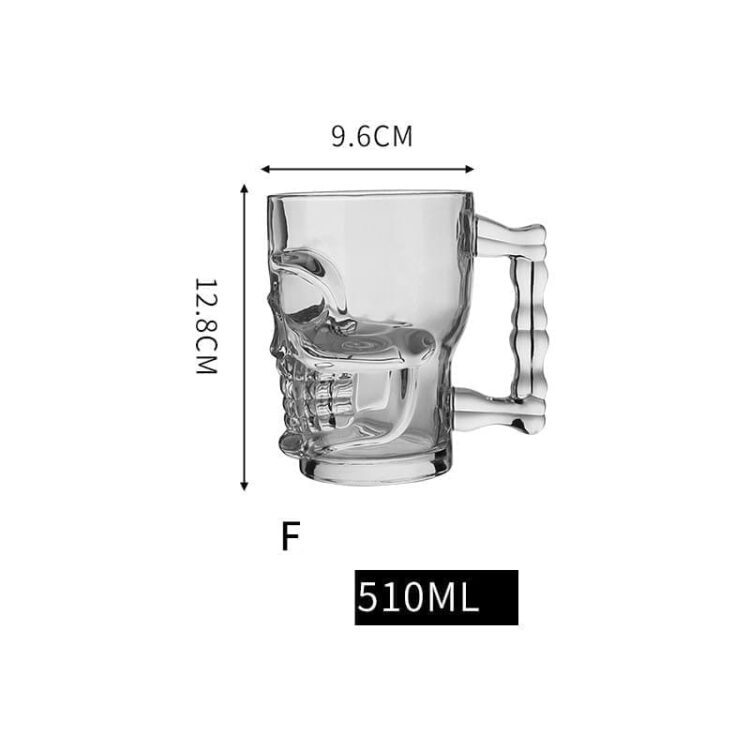 Beer mugs wholesale 500ml 24oz high white quality beer glass mugs with handle beer steins and soft drinks