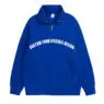 400gsm custom sherpa hoodie men turn down collar 1/4 half zipper sweatshirt blank street wear fleece unisex quarter zip pullover