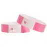 Customized tyvek bracelet disposable waterproof tearproof party festival club event printing tyvek paper bracelets wristbands