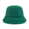 Factory direct selling solid color lamb wool warm keep winter bucket hat caps for men women