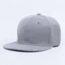 Adjustable closure hip hop cap unisex solid color leisure snapback cap