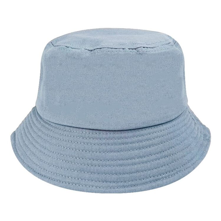 100% cotton custom plain wide brim fisherman caps custom embroidery logo 15 colors black white blank bucket hats