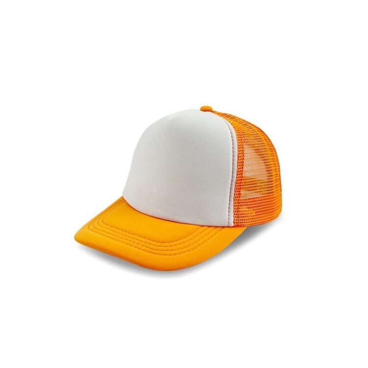 Custom embroidery logo 5 panel sublimation children foam mesh trucker hats baseball cap blank kids hat