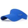 Wholesale summer sunvisor gorro viceras large brim visor outdoor quick dry fit plus brim sun sport visor hat